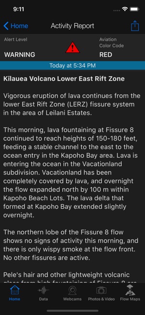 Kīlauea Update(圖2)-速報App