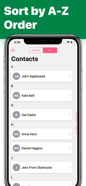 Recent Contacts Newest Digits(圖3)-速報App