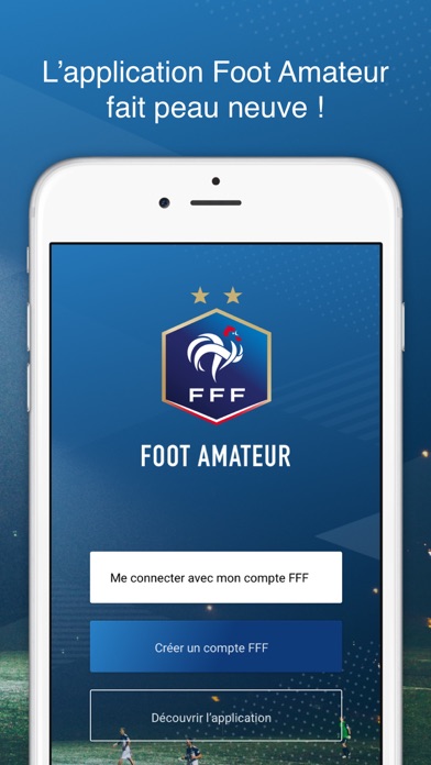 Screenshot #1 pour Application Le Foot Amateur