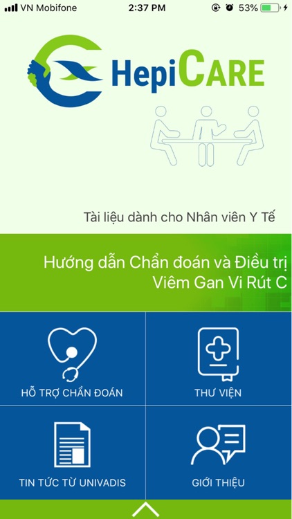 HepiCARE: Chẩn đoán VGSV C HCV