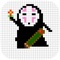 The interface is simple, providing basic functions such as brush, filling, erasing, and color picking, and supports undo and redo;