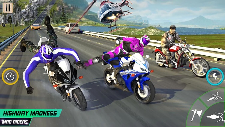 Death Moto: Road Shooting 3D screenshot-3