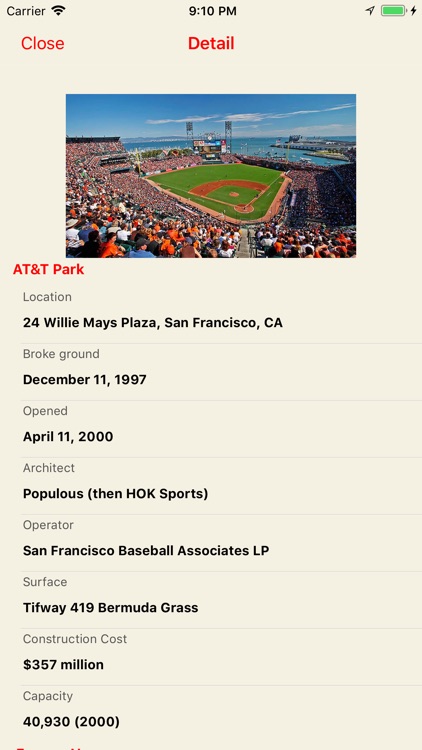 Ballparks of Baseball