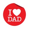 Happy Father's Day Sticker Emo