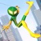 Play as a Spider Stickman rope hero and save the Miami city from criminals