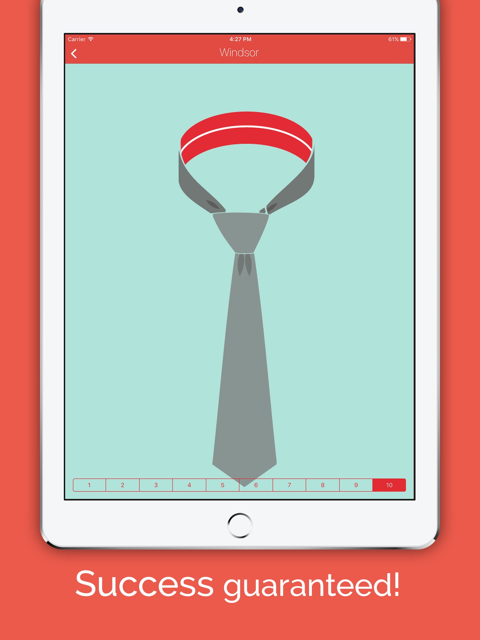 How To Tie a Tie Knot - Guide screenshot 4