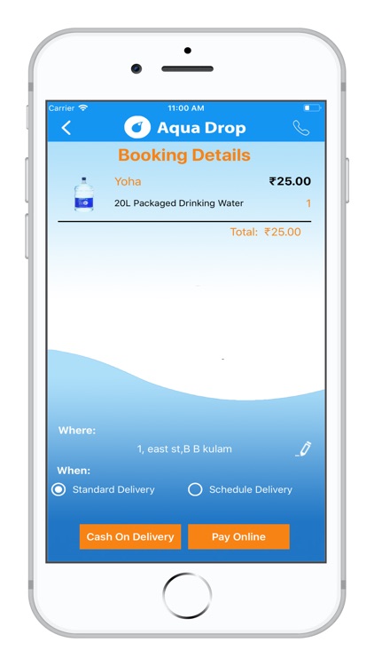The Aqua Drop - Water delivery screenshot-4