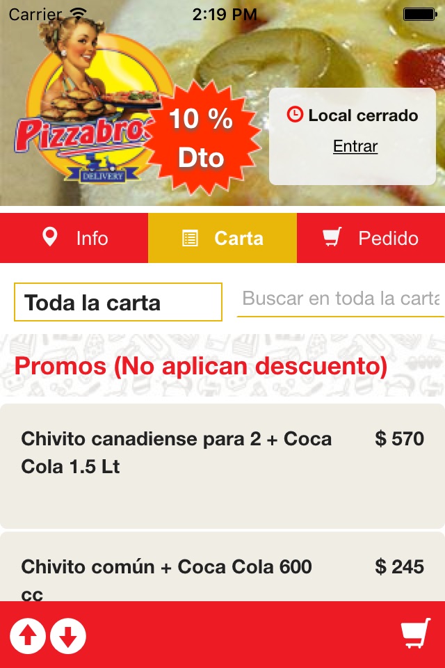 Pizzabrossa screenshot 3