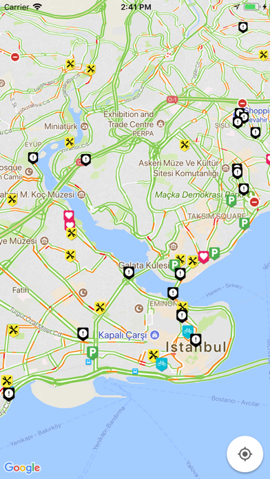 Bisikletli Ulaşım Haritası. screenshot 2