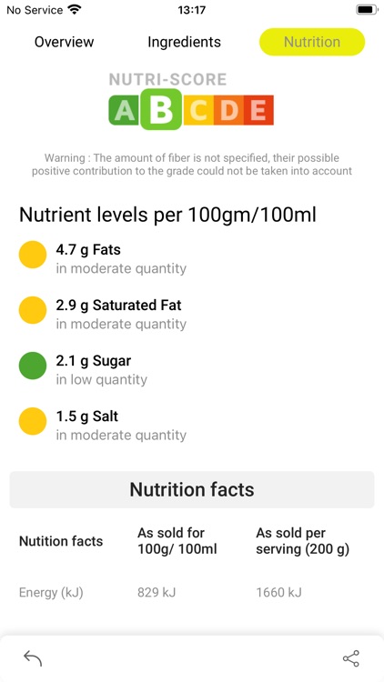 Food Scanner - Barcode screenshot-8