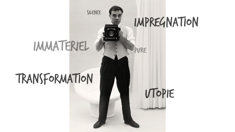 Yves Klein Augmented Reality