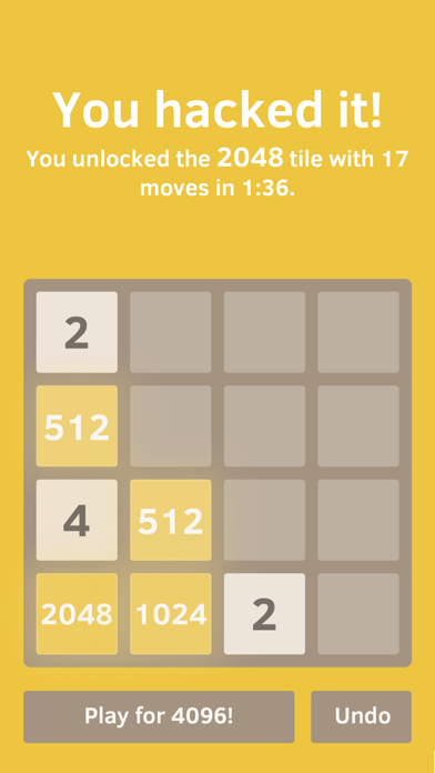 2048 Hack Play screenshot 3