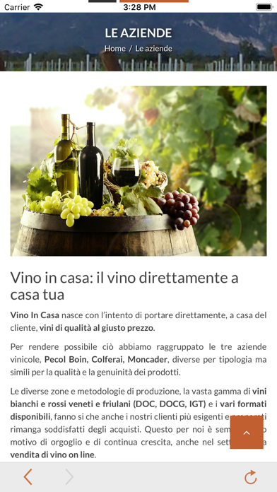 Vino in casa screenshot 2