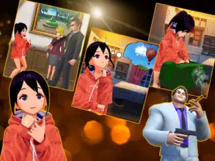 Captura 3 Anime Girl: Yandere Life Sim iphone