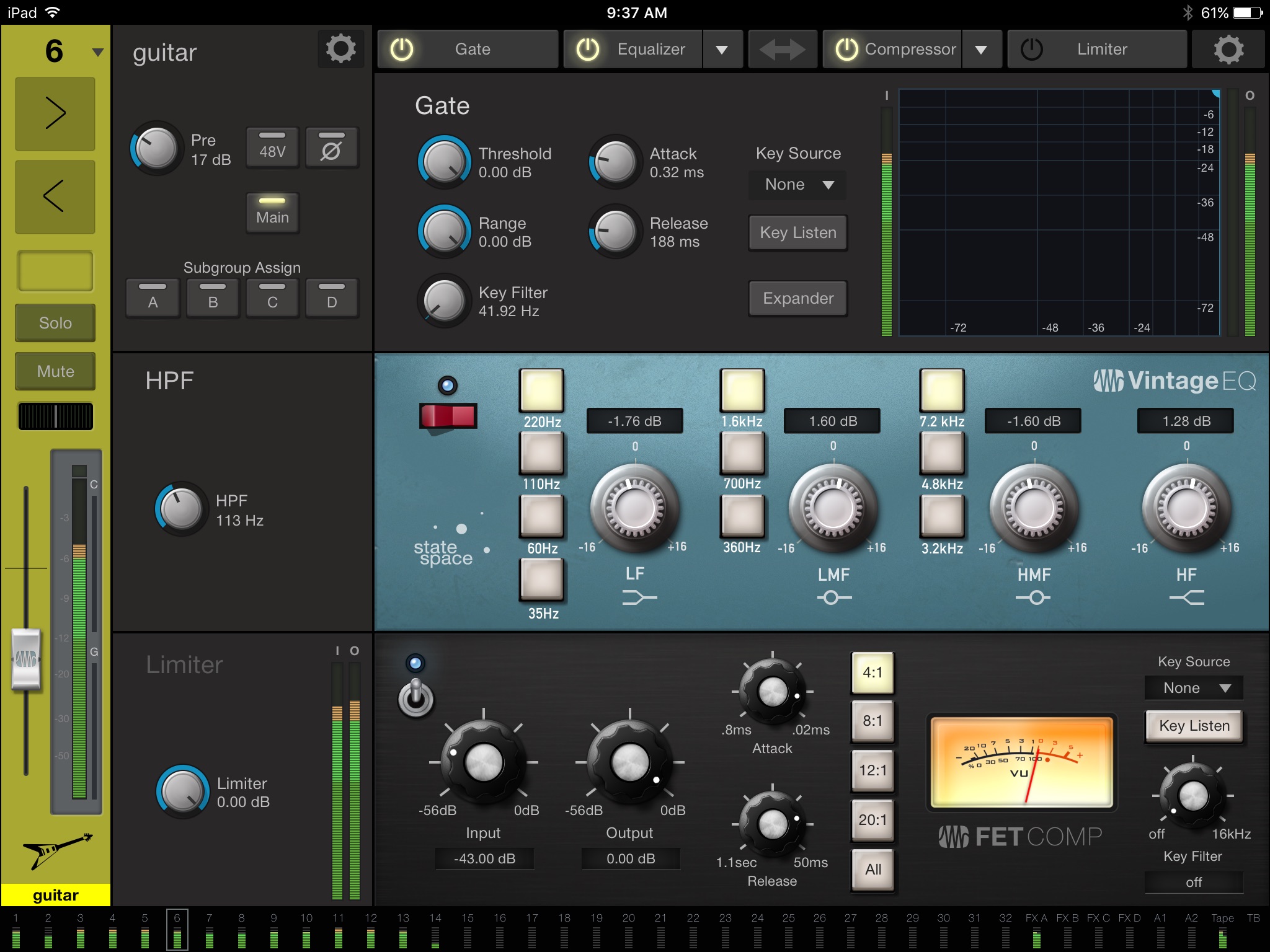 PreSonus Universal Control screenshot 2