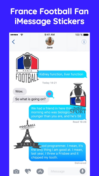 France Football Fans Stickers screenshot 2