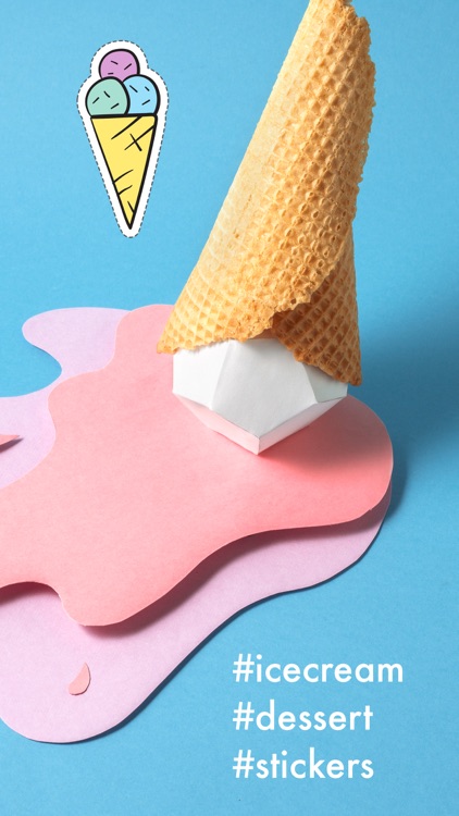Ice Cream Stickers Pro