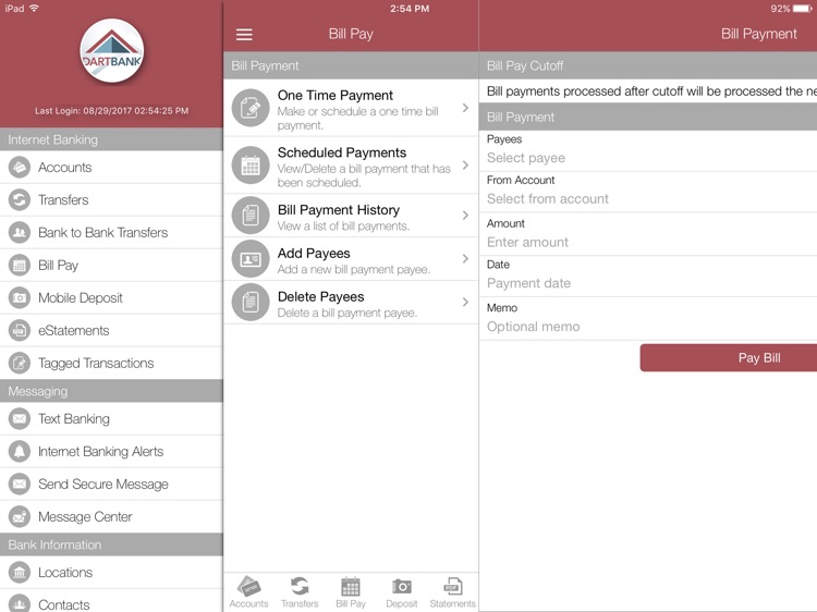 Dart Bank Mobile for iPad screenshot-4