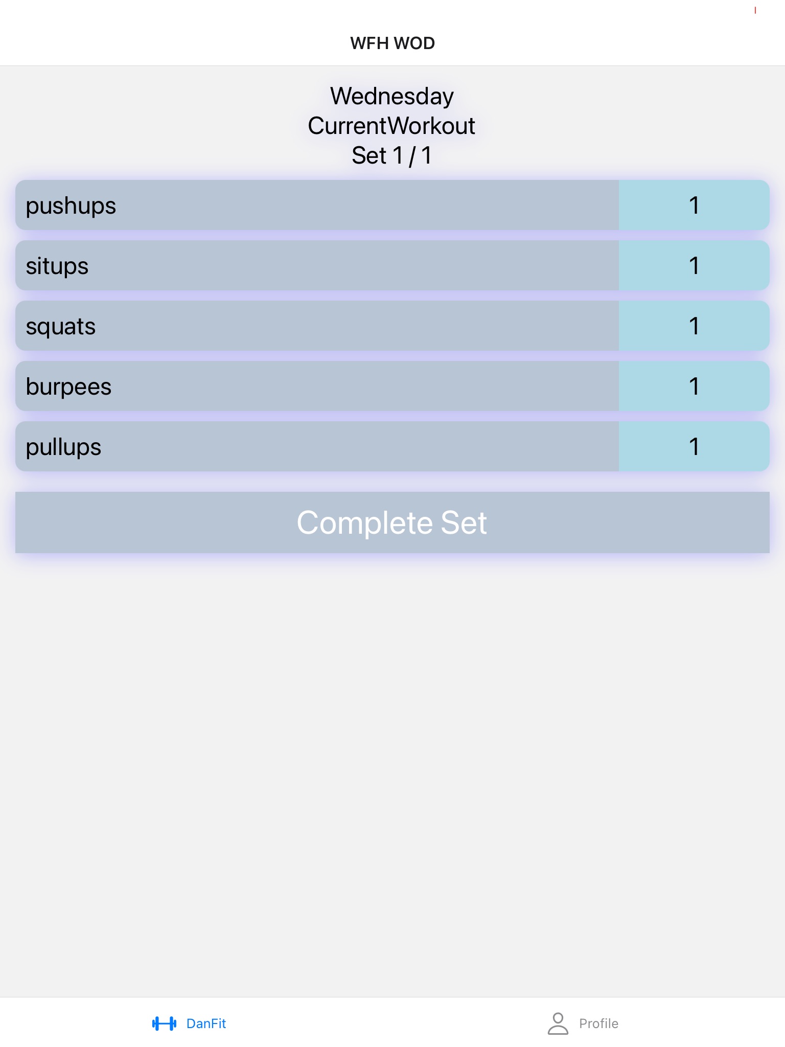 DanFit screenshot 3