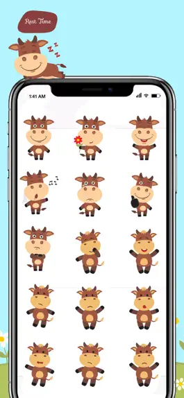 Game screenshot Animated Moody Cow apk