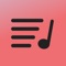 Organize all of your music sheets and lyrics for live performance or practice
