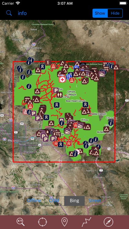 Tonto National Forest – GPS