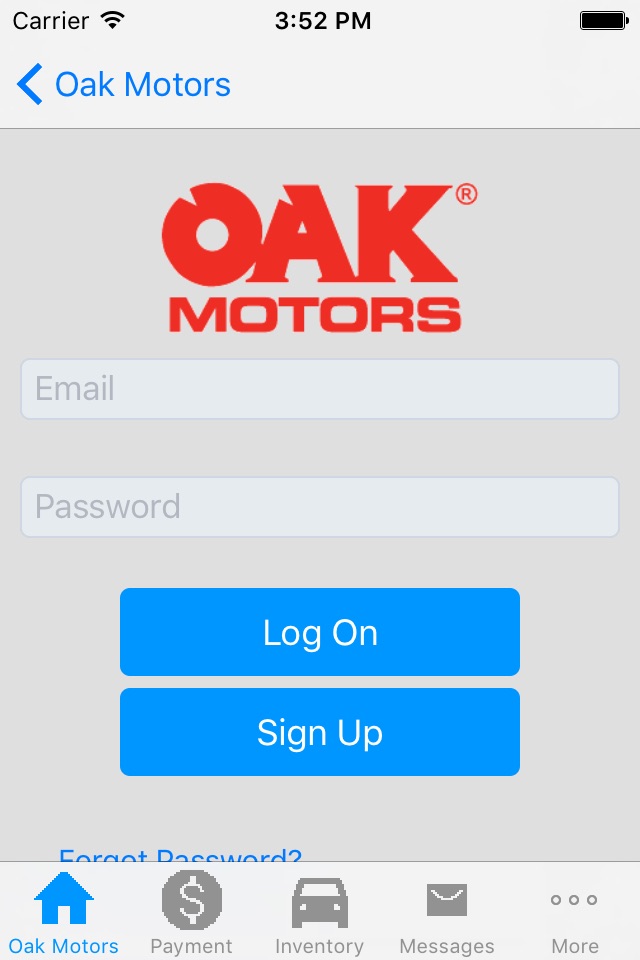 Oak Motors screenshot 2