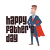 Happy Fathers' Days Stickers