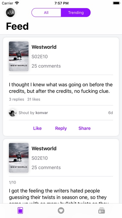 Rippple - TV & Movie Comments