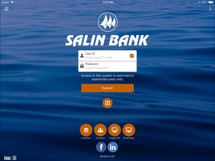 Salin Bank Mobile for iPad
