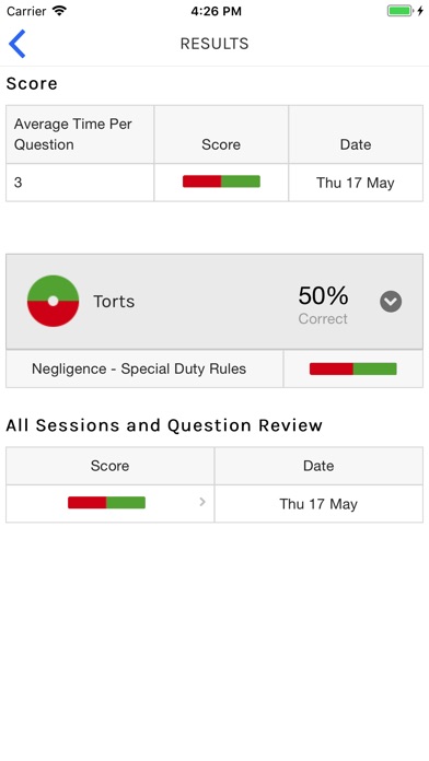 BARBRI Study Plan IPhone App