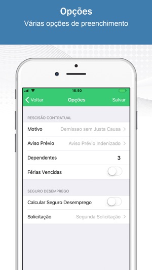 Go2Calc - Cálculo Trabalhista(圖4)-速報App