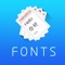 'Font Preview' is a must have for iOS app designers and developers