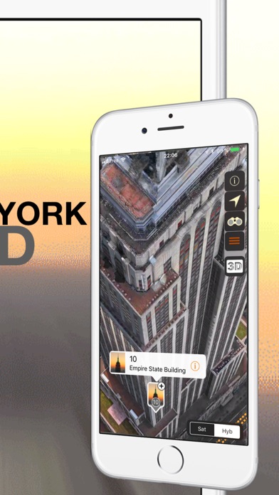 How to cancel & delete New-York 3D from iphone & ipad 2