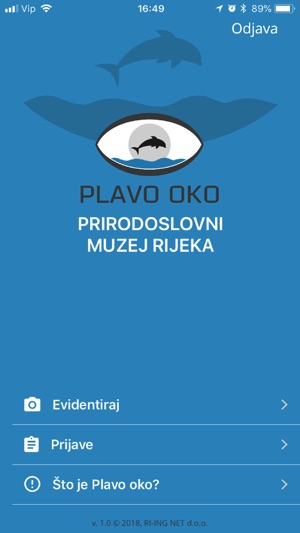 Plavo oko