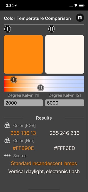 Color Temperature Comparison(圖1)-速報App