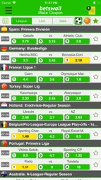 BetsWall Betting Tips Engine Captura de tela 3