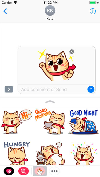 Dozen Cat Stickers screenshot 3