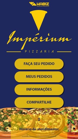 Imp&eacute;rium Pizzaria Captura de tela 1