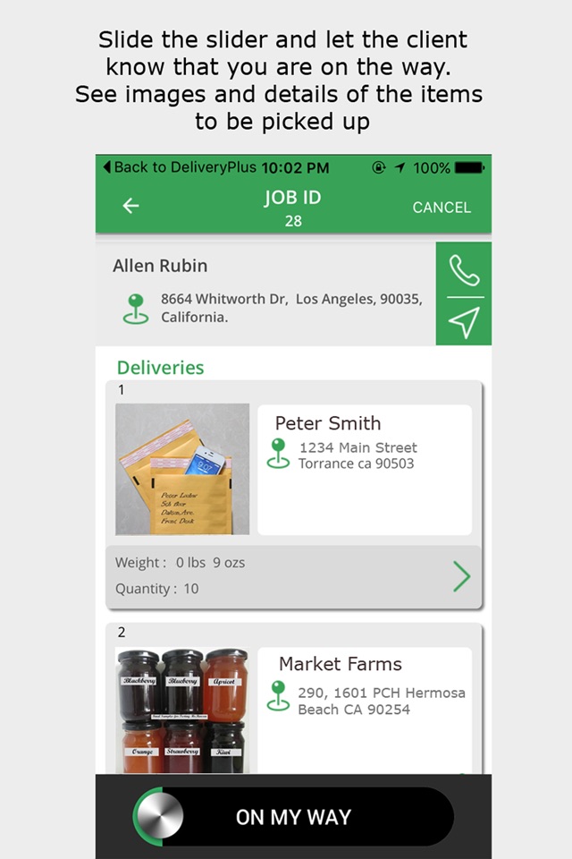 Delivery Plus Driver’s App screenshot 3
