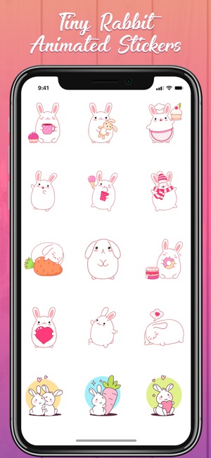 Animated Rabbits Emojis(圖2)-速報App