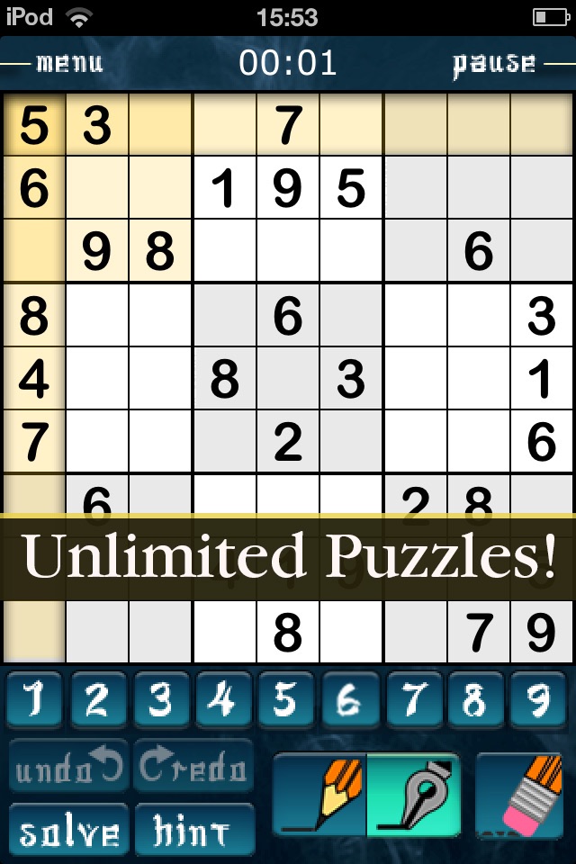 Sudoku Magic - The Puzzle Game screenshot 2