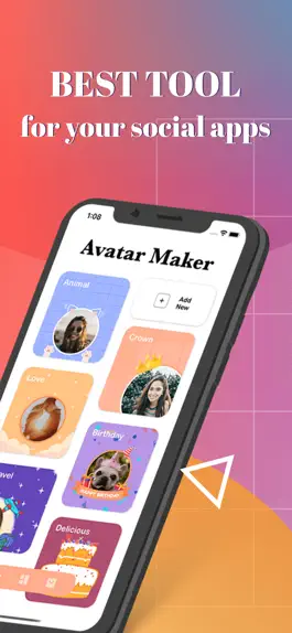 Game screenshot Top Avatar Editor Pic Collage apk