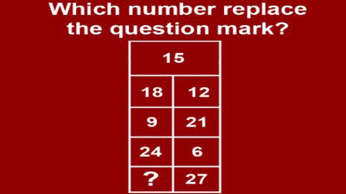 IQ Test Puzzle Numbers