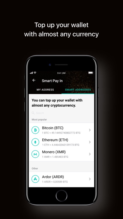 BTG Wallet by Freewallet screenshot-3