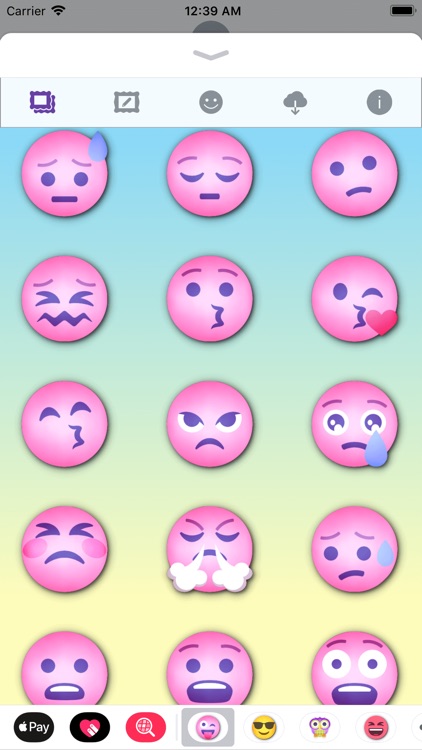 PINK Emoji • Stickers screenshot-4