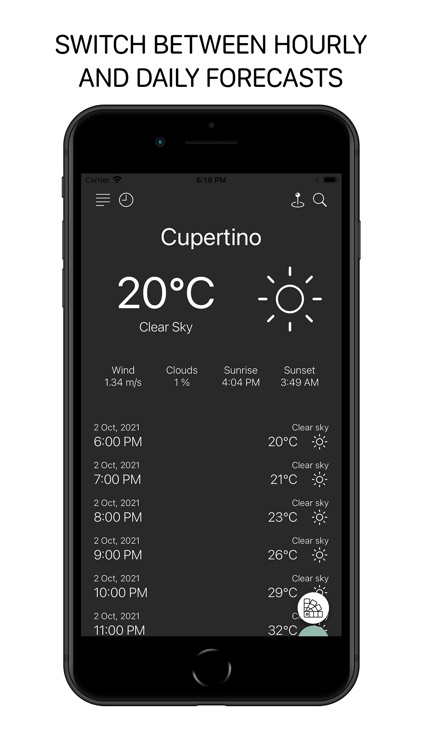 Minimalistic Weather App screenshot-1