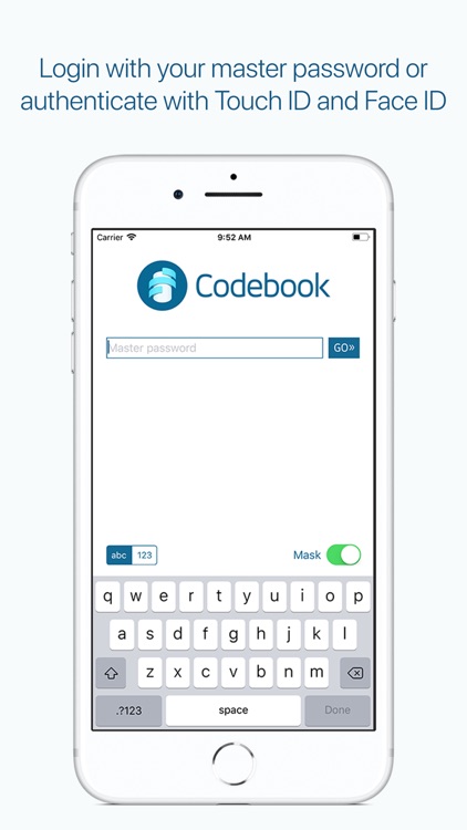 Codebook Password Manager screenshot-0