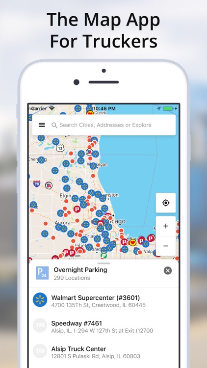 TruckMap - Truck GPS Routes