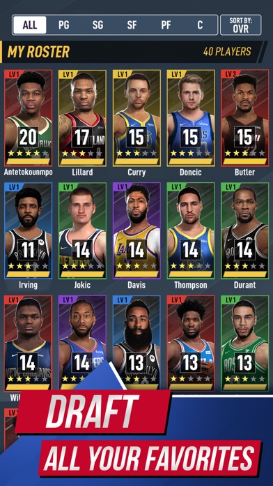 screenshot of NBA Ball Stars 1